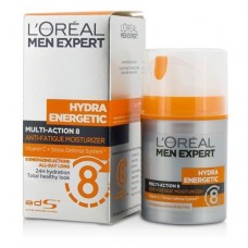 L'Oreal Men Expert Hydra Energetic Multi-Action 8 Anti-Fatigue Moisturizer 50ml